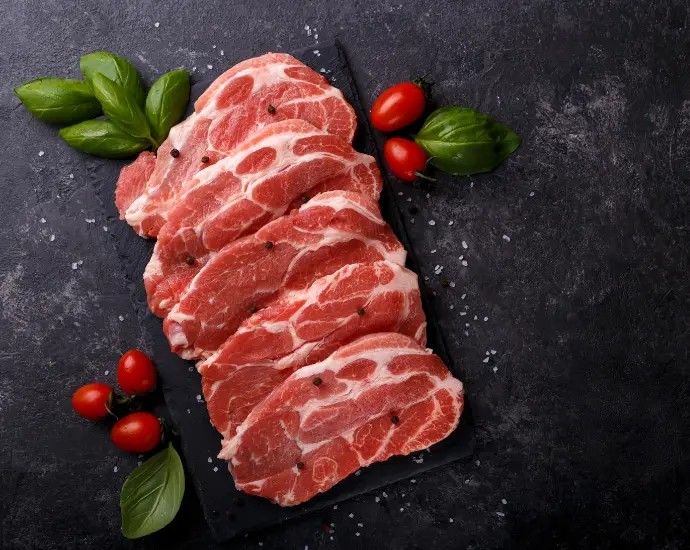 Côte de porc échine