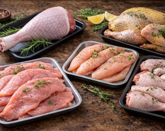 Colis volaille – poulet, dinde et pintade | Maison Dantas