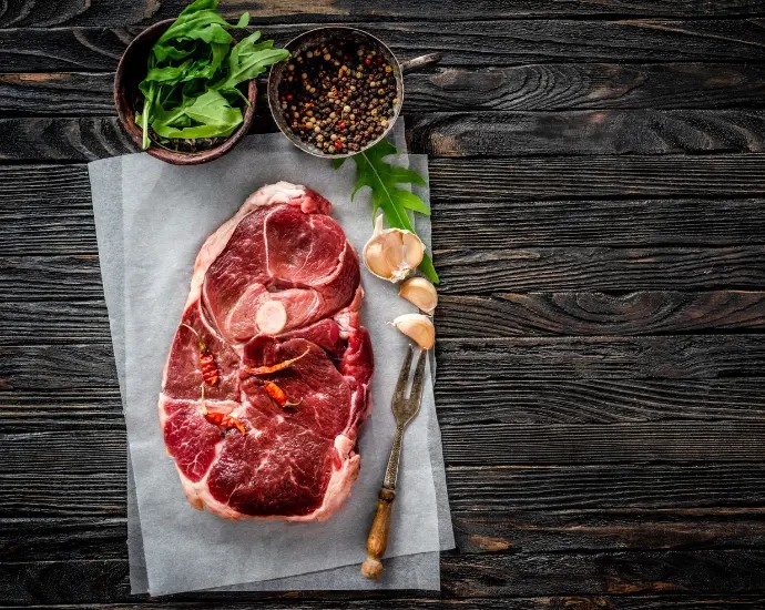 Tranche de gigot sans os