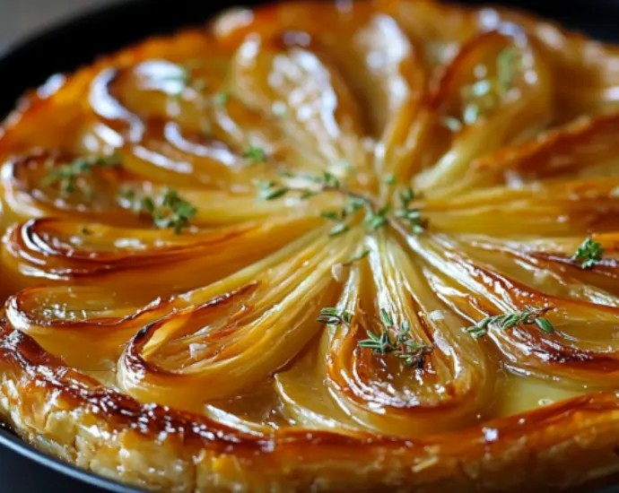 Tarte tatin endives