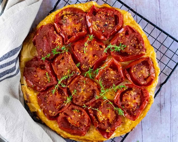 Tarte tatin tomate