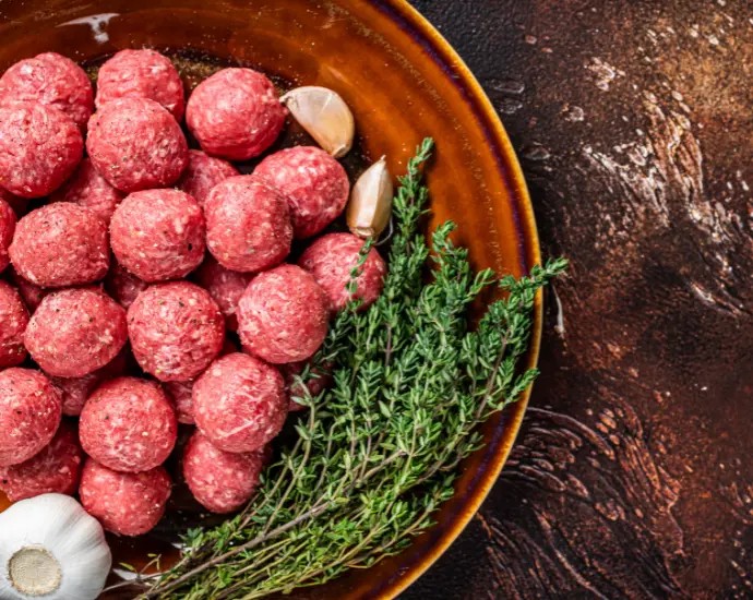 Boullettes à la viande